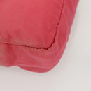 PRADA Pouch Nylon 2Set Black Pink Auth bs26370-7