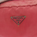 PRADA Pouch Nylon 2Set Black Pink Auth bs26370-8