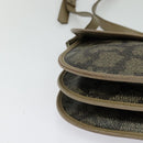 SAINT LAURENT Shoulder Bag PVC Leather Beige Auth bs26374-10