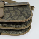 SAINT LAURENT Shoulder Bag PVC Leather Beige Auth bs26374-11