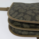 SAINT LAURENT Shoulder Bag PVC Leather Beige Auth bs26374-15