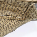 SAINT LAURENT Shoulder Bag PVC Leather Beige Auth bs26374-18