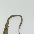 SAINT LAURENT Shoulder Bag PVC Leather Beige Auth bs26374-8