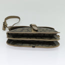 SAINT LAURENT Shoulder Bag PVC Leather Beige Auth bs26374-9