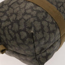 SAINT LAURENT Shoulder Bag PVC Leather Beige Auth bs26375-11