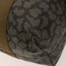 SAINT LAURENT Shoulder Bag PVC Leather Beige Auth bs26375-12