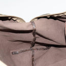 SAINT LAURENT Shoulder Bag PVC Leather Beige Auth bs26375-17