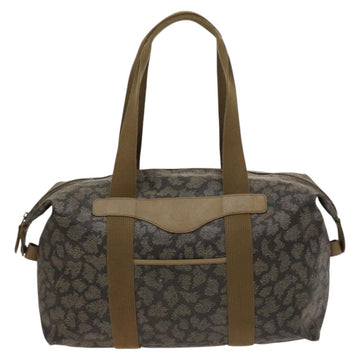 SAINT LAURENT Shoulder Bag PVC Leather Beige Auth bs26375 - 0