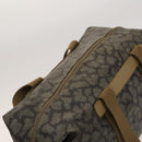 SAINT LAURENT Shoulder Bag PVC Leather Beige Auth bs26375-6