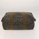 SAINT LAURENT Shoulder Bag PVC Leather Beige Auth bs26375-9