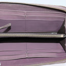 BOTTEGA VENETA INTRECCIATO Wallet Leather 2Set Beige Brown Auth bs26378-19