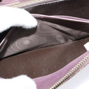 BOTTEGA VENETA INTRECCIATO Wallet Leather 2Set Beige Brown Auth bs26378-23