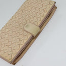 BOTTEGA VENETA INTRECCIATO Wallet Leather 2 Set Beige Brown Auth bs26378-5
