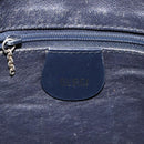 GUCCI Bamboo Hand Bag Enamel Black Gold 001 1014 1638 0 Auth bs26395-17