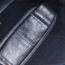 GUCCI Bamboo Hand Bag Enamel Black Gold 001 1014 1638 0 Auth bs26395-10