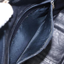 GUCCI Bamboo Hand Bag Enamel Black Gold 001 1014 1638 0 Auth bs26395-11