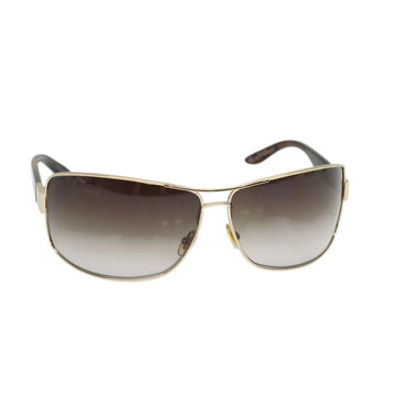 GUCCI Sunglasses plastic Brown Auth bs26397