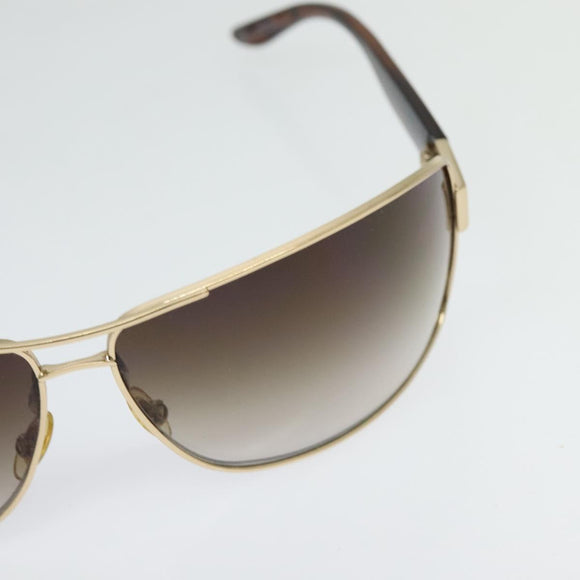 GUCCI Sunglasses plastic Brown Auth bs26397