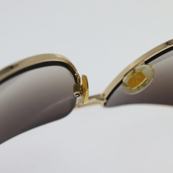 GUCCI Sunglasses plastic Brown Auth bs26397