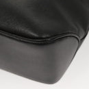 Salvatore Ferragamo Shoulder Bag Leather Black Gold Auth bs26401-14