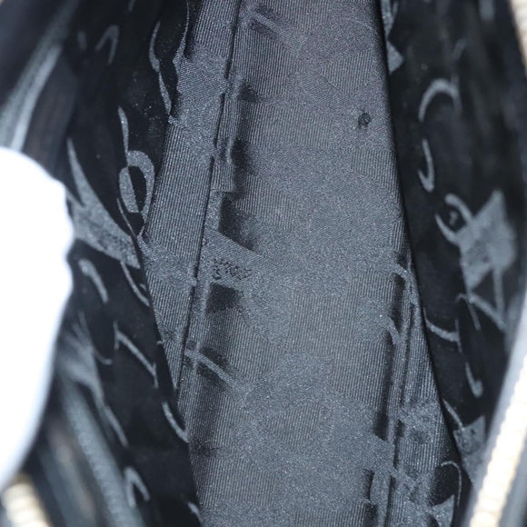 Salvatore Ferragamo Shoulder Bag Leather Black Gold Auth bs26401