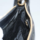 Salvatore Ferragamo Shoulder Bag Leather Black Gold Auth bs26401-20