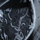 Salvatore Ferragamo Shoulder Bag Leather Black Gold Auth bs26401-22