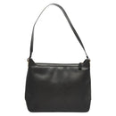 Salvatore Ferragamo Shoulder Bag Leather Black Gold Auth bs26401-3