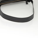 Salvatore Ferragamo Shoulder Bag Leather Black Gold Auth bs26401-8