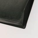 BURBERRY Business Bag Leather Green Auth bs26402-12