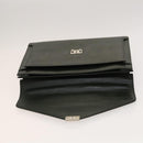 BURBERRY Business Bag Leather Green Auth bs26402-16