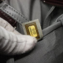 CHANEL Chain Shoulder Bag Lamb Skin Brown Silver CC Auth bs26406-21