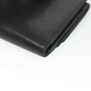 CHANEL Bifold Wallet Lamb Skin Black CC Auth bs26407-15