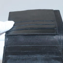 CHANEL Bifold Wallet Lamb Skin Black CC Auth bs26407-10