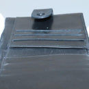 CHANEL Bifold Wallet Lamb Skin Black CC Auth bs26407-18