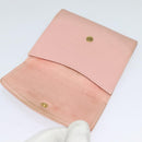 CHANEL Bifold Wallet Caviar Skin Pink CC Auth bs26408-8