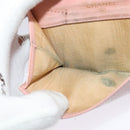 CHANEL Bifold Wallet Caviar Skin Pink CC Auth bs26408-19