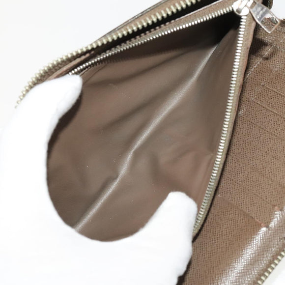 LOUIS VUITTON Monogram Epi Taiga Wallet Set of 4 Brown Red LV Auth bs26429