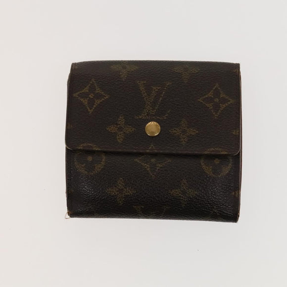 LOUIS VUITTON Monogram Epi Taiga Wallet Set of 4 Brown Red LV Auth bs26429