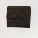 LOUIS VUITTON Monogram Epi Taiga Wallet Set of 4 Brown Red LV Auth bs26429-21