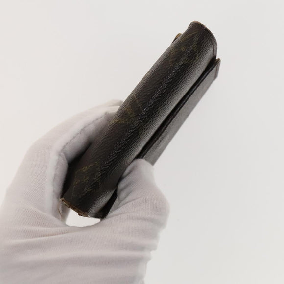 LOUIS VUITTON Monogram Epi Taiga Wallet Set of 4 Brown Red LV Auth bs26429