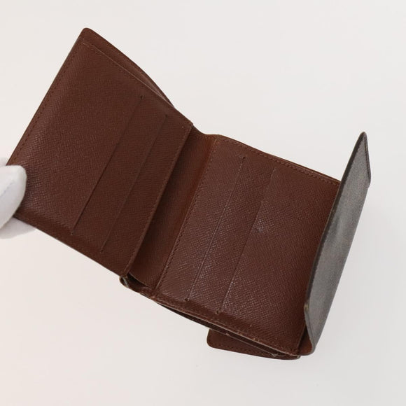 LOUIS VUITTON Monogram Epi Taiga Wallet Set of 4 Brown Red LV Auth bs26429