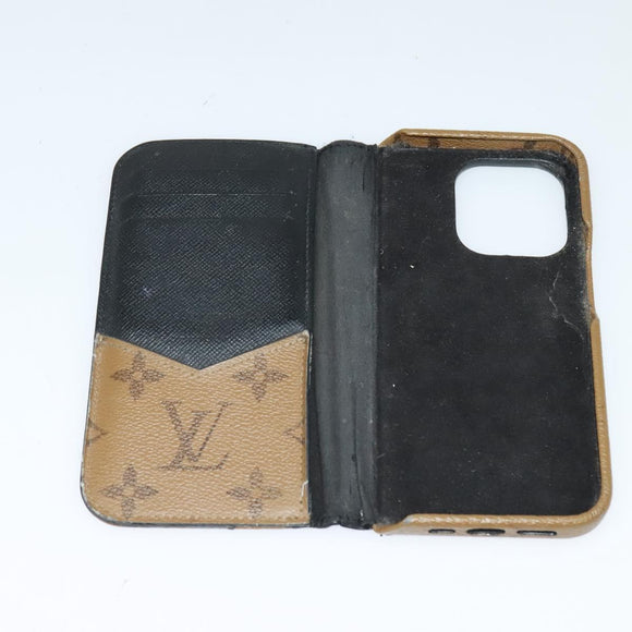 LOUIS VUITTON Monogram Monogram Reverse iPhone Case 3Set LV Auth bs26430