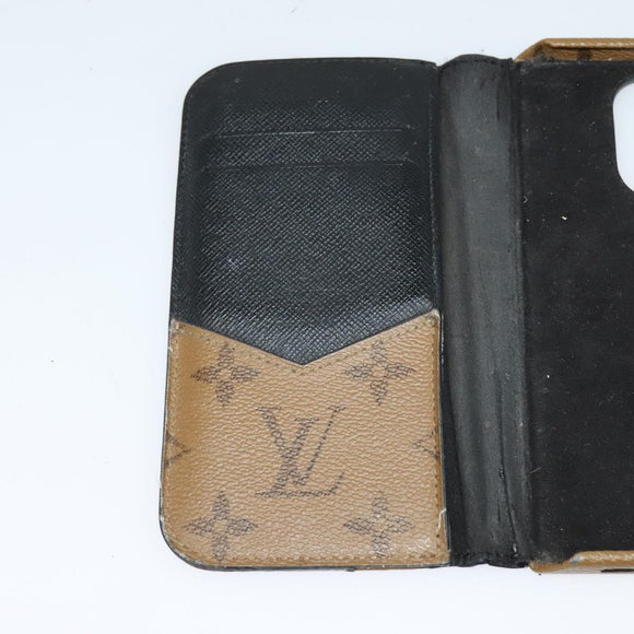 LOUIS VUITTON Monogram Monogram Reverse iPhone Case 3Set LV Auth bs26430