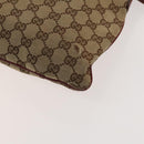 GUCCI GG Canvas GG Supreme Shoulder Bag PVC Canvas 2Set Beige Black Auth bs26435-16
