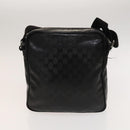 GUCCI GG Canvas GG Supreme Shoulder Bag PVC Canvas 2 Set Beige Black Auth bs26435-3
