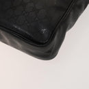 GUCCI GG Canvas GG Supreme Shoulder Bag PVC Canvas 2 Set Beige Black Auth bs26435-8