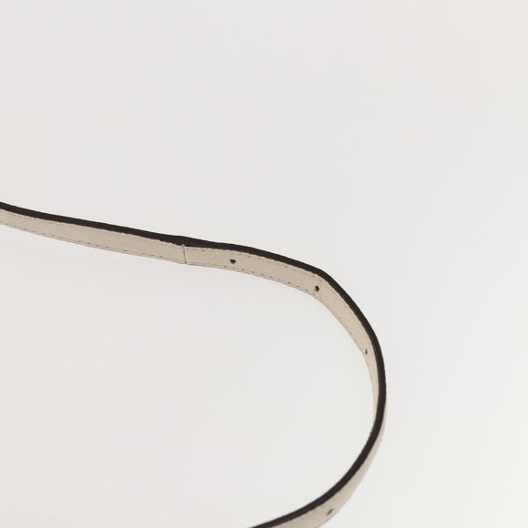 Coach Signature Bag Leather Canvas 4Set Ivory Brown beige Auth bs26438