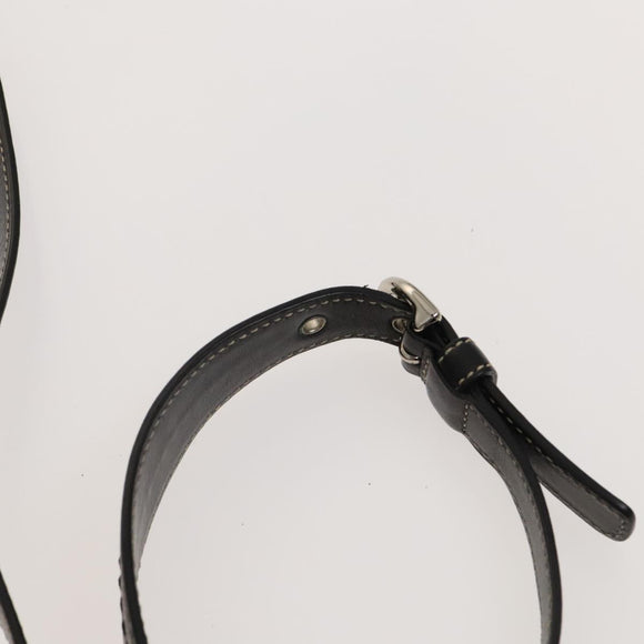 Coach Signature Bag Leather Canvas 4Set Ivory Brown beige Auth bs26438