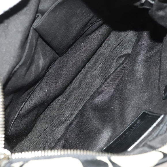 Coach Signature Bag Leather Canvas 4Set Ivory Brown beige Auth bs26438